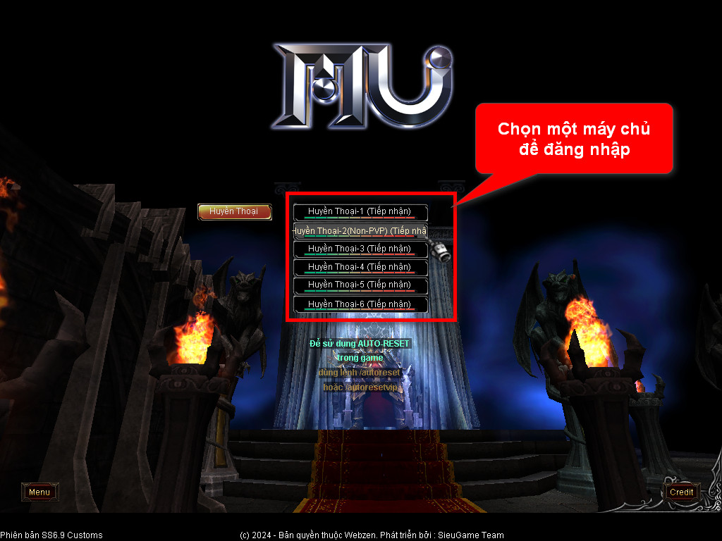 Chức năng chính của Game MU Thế Kỷ